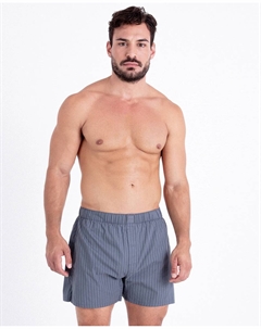 Свободные облегающие трусы-боксеры из хлопкового поплина, светло-голубой Calvin klein