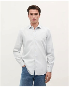 Мужская хлопковая рубашка классического кроя, серый Scalpers