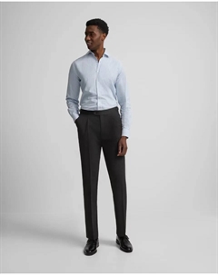 Мужские брюки со складками, темно-серый Silbon