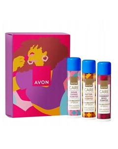 Набор питательных бальзамов для губ, 3 шт. Avon