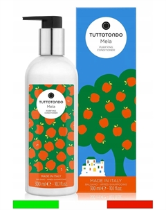 TUTTOTONDO Очищающий, увлажняющий и укрепляющий кондиционер для волос 300 мл Inna marka