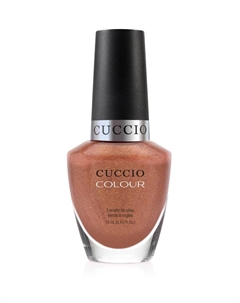 6176 бежево-коричневый лак для ногтей с золотыми частицами 13 мл Sun Kissed Cuccio