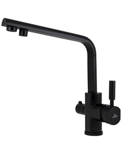 Смеситель для кухонной мойки Kaiser Decor, черный матовый (40144-9)
