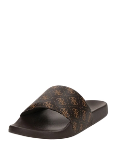 Мюли TOKYO, цвет Cognac/Dark brown Guess