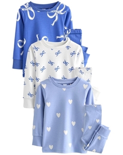 Пижама, цвет Blue/Light blue/White Next