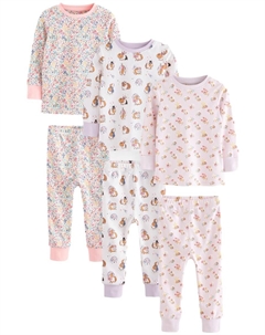 Пижама Cath Kidston, цвет Lilac/Rose/White Next
