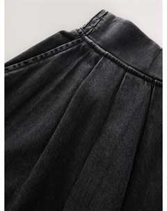 Юбка, черный деним Next