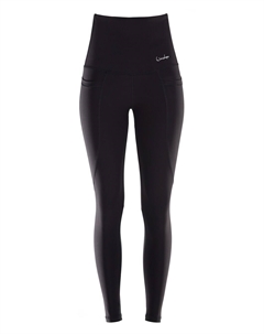 Узкие тренировочные брюки HWL115C, черный Winshape