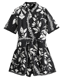 Платье-рубашка, черный Next