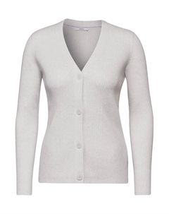 Вязаный кардиган, светло-серый Cecil