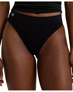 Женские бесшовные стринги из эластичного джерси 4L0010, бежевый Lauren ralph lauren