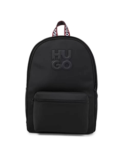Детский рюкзак с передним карманом, черный Hugo