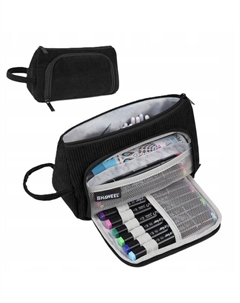 Дорожная косметичка, пенал, органайзер, косметический контейнер для салона красоты / Hwl2131b Inna marka