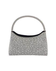 Наплечная сумка, цвет black white Faina