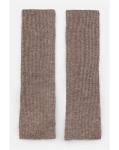 Длинные варежки, коричневый Pull & bear