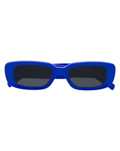 Off white солнцезащитные очки в квадратной оправе 51 синий Off-white