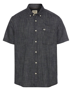 Рубашка обычного кроя на пуговицах, темно-синий Camel active