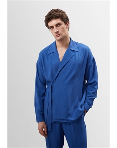 Рубашка обычного кроя на пуговицах, синий Antioch