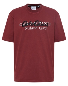 Рубашка, бордовый Carlo colucci