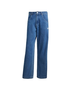 Джинсы с широкими штанинами Adicolor Firebird, синий деним Adidas originals