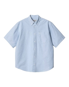 Рубашка обычного кроя на пуговицах Braxton Shirt, синий Carhartt wip