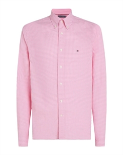 Рубашка обычного кроя на пуговицах Flex, светло-розовый Tommy hilfiger