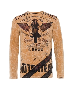 Рубашка, цвет Umbra/Light brown Cipo&baxx