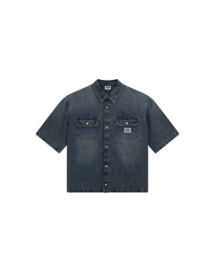 Рубашка на пуговицах, синий Guess