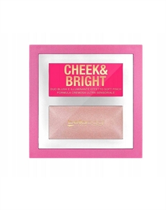 Палитра кремовых румян CHEEK AND BRIGHT № 002 Cheeky Pink Bellaoggi