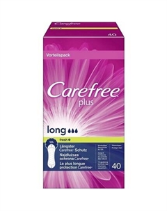 Ежедневные прокладки Long Plus Fresh Carefree