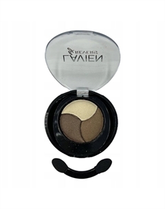 Стойкие тени для век Brown Pearl, трио Lavien от III 09 Rever's