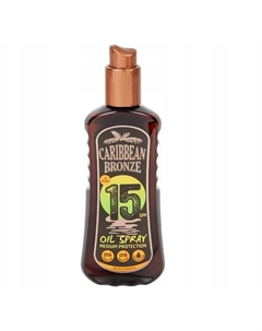 Солнцезащитное масло Caribbean Bronze 200 мл SPF 15 Средняя защита Inna marka