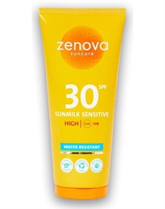 Солнцезащитное молочко ZENOVA SUNMILK SENSITIVE SPF 30 200 мл Inna marka