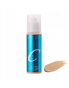 Увлажняющая тональная основа с SPF 15 Enough Collagen Оттенок 23N 100 мл Inna marka