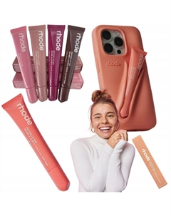 RHODE LIP GLOSS PEACH PIT - персик НАТУРАЛЬНЫЕ ИНГРЕДИЕНТЫ 10 мл Inna marka