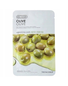 Маска для лица The Face Shop с экстрактом оливы Интенсивно увлажняющая 20 г Inna marka