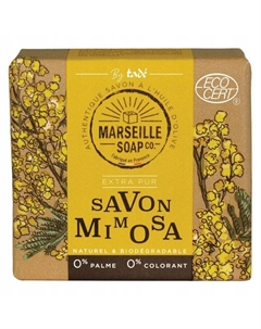 Марсельское мыло Мимоза Extra Pur Cosmos Natural сертификат 100г Tade