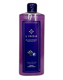 Гель для душа Linda Creamy Fruity Vegan, 400 мл, сладкая ягода Inna marka