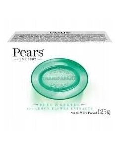 Грушевое мыло с экстрактом цветков лимона зеленое 125 г Inna marka