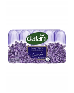 DALAN Lavender - лавандовое мыло в кубиках - 5 шт Inna marka