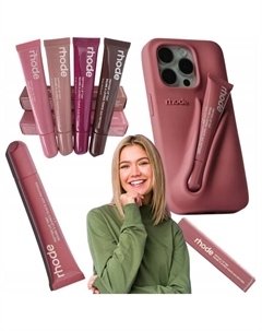 БЛЕСК ДЛЯ ГУБ RHODE Salty Tan - малина НАТУРАЛЬНЫЕ ИНГРЕДИЕНТЫ 10 мл Inna marka