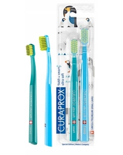Набор зубных щеток CS 5460 + Smart 7600 Animal Edition Curaprox