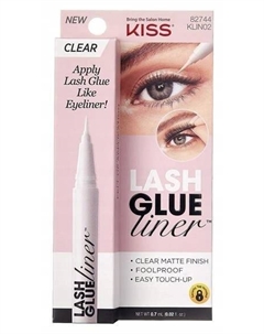 Клей Kiss и подводка для глаз в одном флаконе ПРОЗРАЧНЫЙ 0,7 мл Inna marka