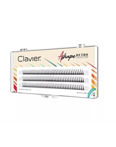 Ресницы Ashape C 0.1,14 мм Clavier