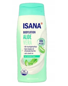 Лосьон для тела ISANA, алоэ 400 мл Inna marka