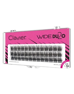 Wide DU2O C 0.1, ресницы 16 мм Clavier