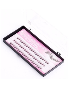 E453 Шелковые ресницы густые 8 мм 60 шт. Inna marka