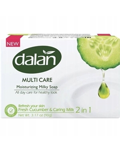 Мыло туалетное МИЦЕЛЛЯРНАЯ ВОДА И ЗЕЛЕНЫЙ OG REK 90гр DE Dalan