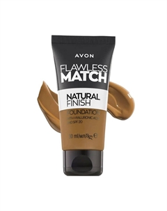 Жидкая тональная основа Flawless Match - 345N - Мягкий мед - 30 мл Avon