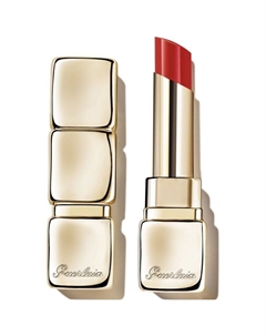 Глянцевая губная помада KissKiss Shine Bloom, оттенок 709 Petal Red 3,5 г Guerlain